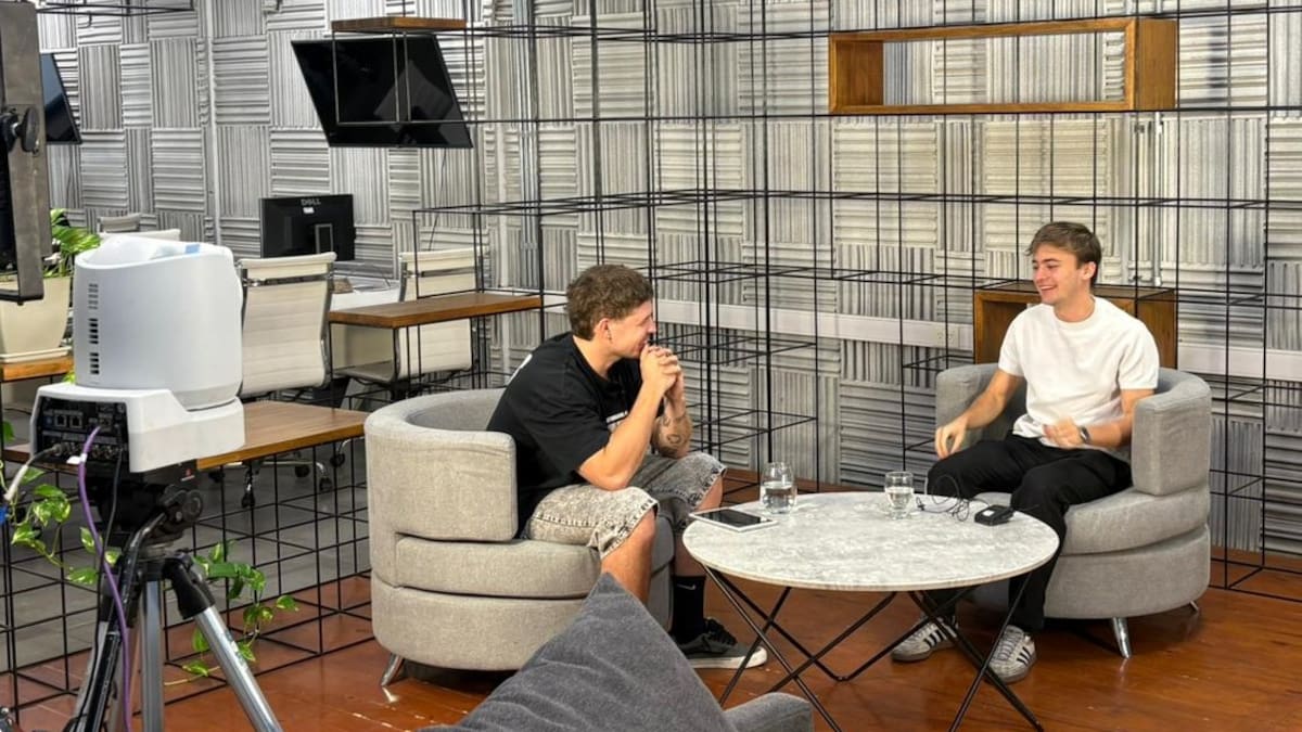 Moski y Tin Insaurralde en Las 26 del 26