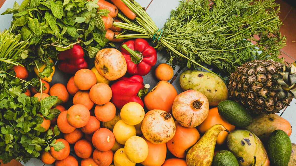 Frutas, fibra, dieta saludables. Foto: Unsplash