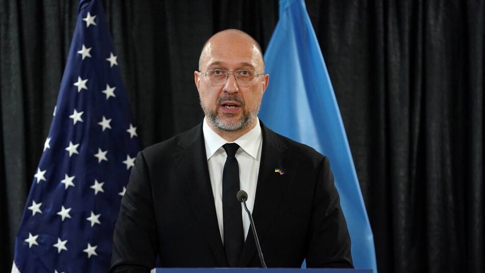 El primer ministro ucraniano, Denys Shmyhal. Foto: Reuters.