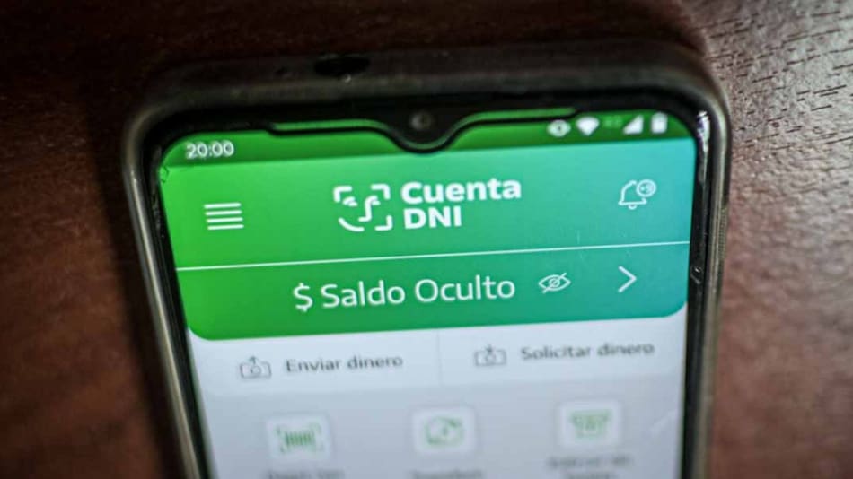 Cuenta DNI. Foto: Banco Provincia
