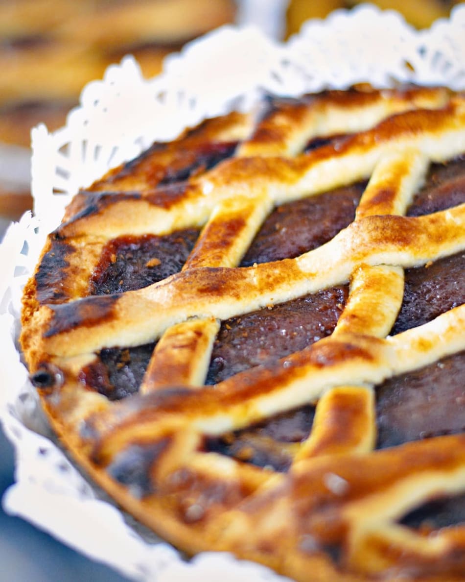 Torta de El Fortín. Foto INSTAGRAM @pizzeriaelfortin