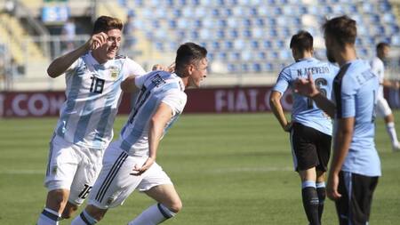 Gol de la Selección Argentina de fútbol Sub20