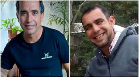 Gabriel Raimann y Ramón Román. Fotos: Facebook.