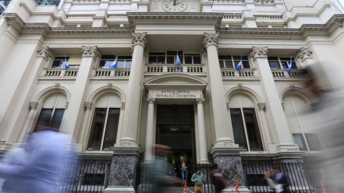 Banco Central de la República Argentina. Foto: NA