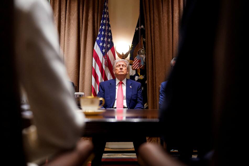 Donald Trump, presidente de Estados Unidos. Foto: Reuters/Nathan Howard