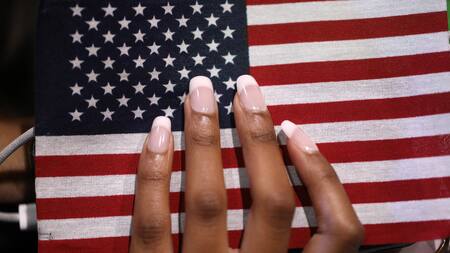 El color en las elecciones de Estados Unidos. Foto: Reuters