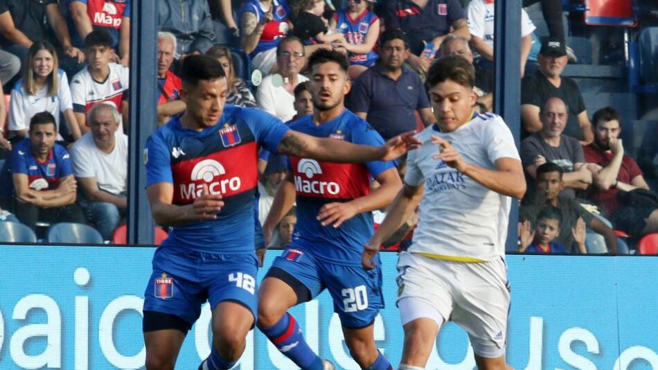 Tigre vs Boca, fútbol argentino. Foto: NA.