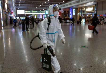 Coronavirus en China. Foto: EFE.