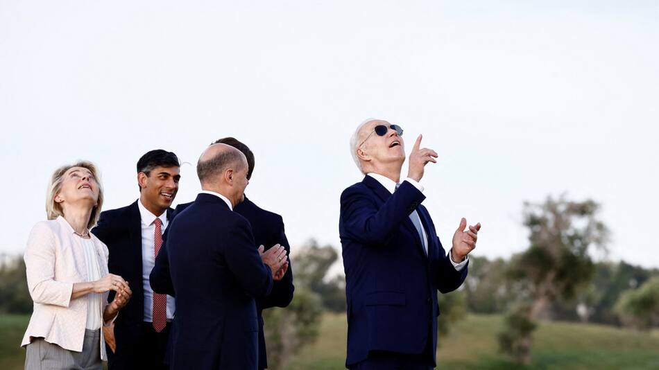 Joe Biden en la Cumbre del G7. Foto: Reuters