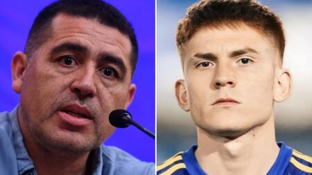 Juan Román Riquelme apuntó contra Valentín Barco.