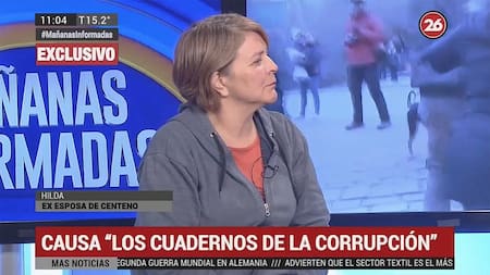 Hilda Horovitz, ex de Centeno - Cuadernos de corrupción K - Canal 26
