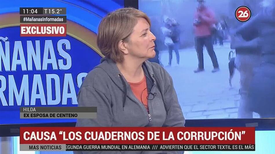 Hilda Horovitz, ex de Centeno - Cuadernos de corrupción K - Canal 26
