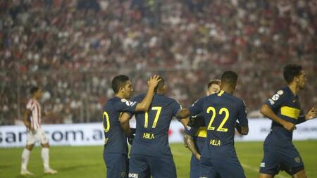 Superliga, San Martín de Tucumán vs. Boca, fútbol, deportes, gol de Boca, Foto: Twitter Boca