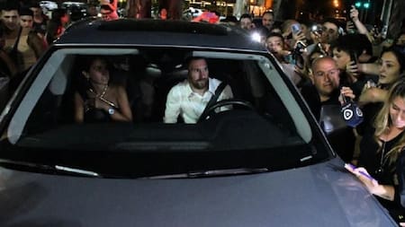 Messi fue al cumpleaños de 15 de su sobrina, NA