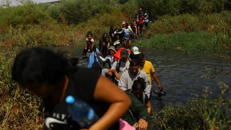 Migrantes en Ciudad Juárez. Foto: Reuters.