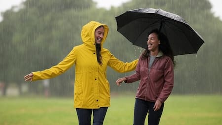 Los signos que disfrutan de los días de lluvia. Foto: X/Grok.