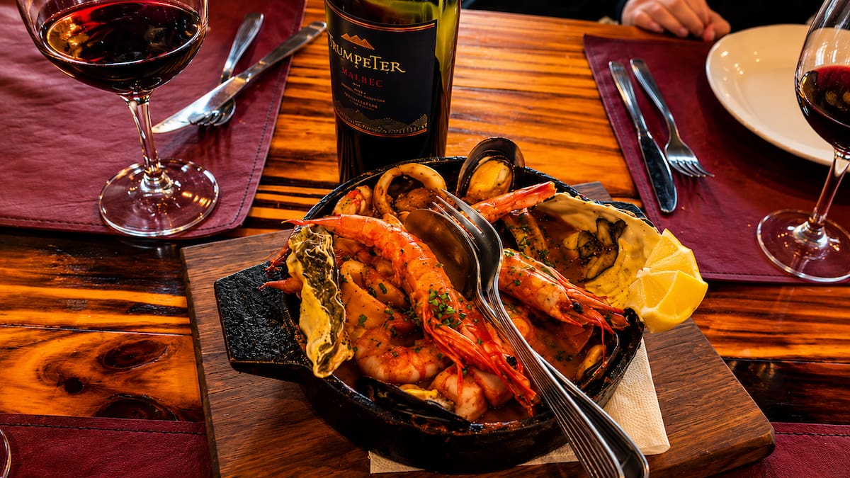 Pescadito en la zona del puerto
