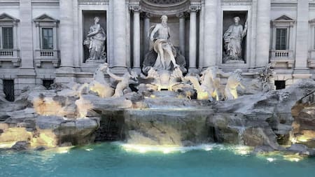 Fontana di Trevi. Fuente: EFE