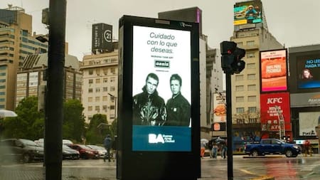 Anuncio de Oasis en Buenos Aires, Argentina. Foto: Instagram Oasis.