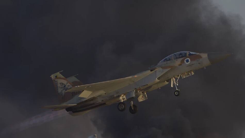 Avión militar de Israel; guerra en Medio Oriente. Foto: idf.il
