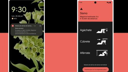 Sistema de alertas de terremotos de Google. Foto: Télam.