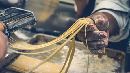 Pastas artesanales; fideos. Foto: Unsplash.