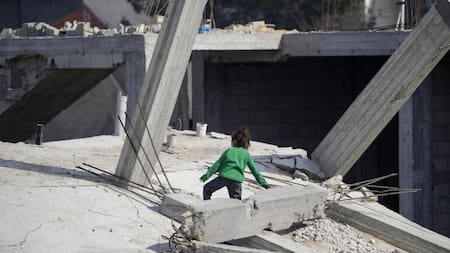 Guerra en Gaza. Foto: EFE
