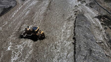 Zonas de cultivo en Bolivia, afectadas por las inundaciones y granizadas. Foto: EFE.
