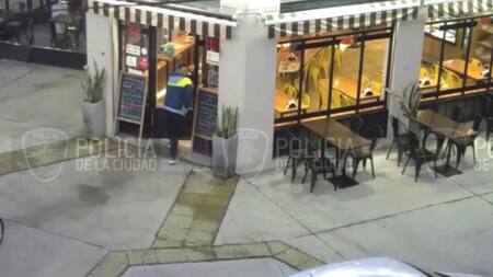 Detenido en Liniers, foto NA