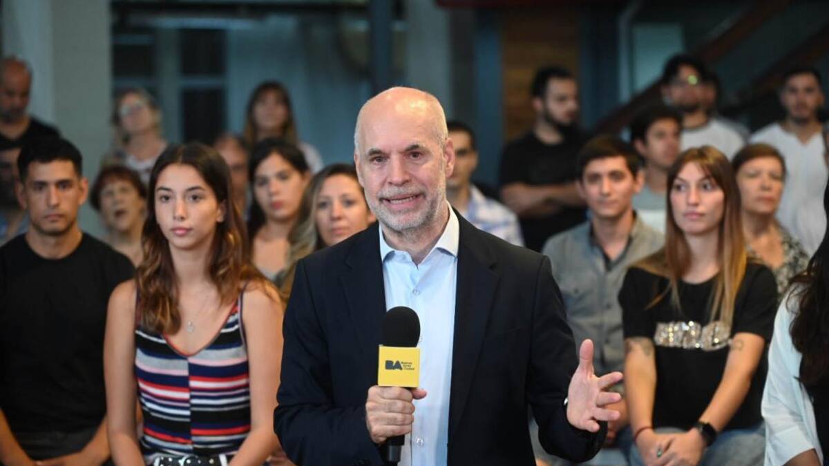 Horacio Rodríguez Larreta, jefe de Gobierno de CABA, foto NA