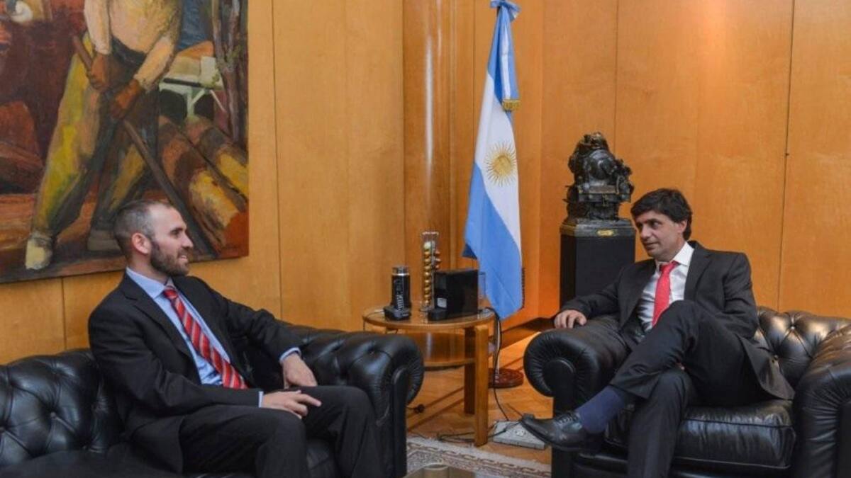 Martín Guzmán y Lacunza se reunieron en el Palacio de Hacienda: "Fue un encuentro valioso"