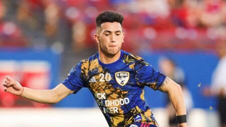 Alan Velasco; Dallas FC. Foto: Instagram @alanvelasco__.