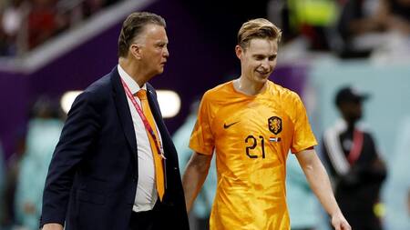 Louis Van Gaal, técnico de Países Bajos, Mundial Qatar 2022. Foto: REUTERS