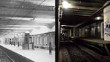 Solo puede verse unos segundos por las ventanas: el misterio de la estación fantasma del subte A que cerró hace 70 años