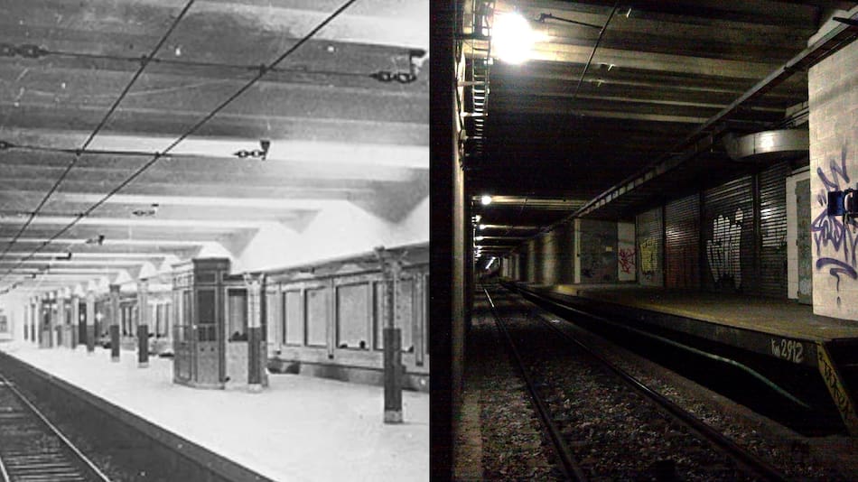 La línea fantasma del subte A