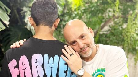 José María Muscari expresó su felicidad tras adoptar un niño de 15 años. Foto: NA.