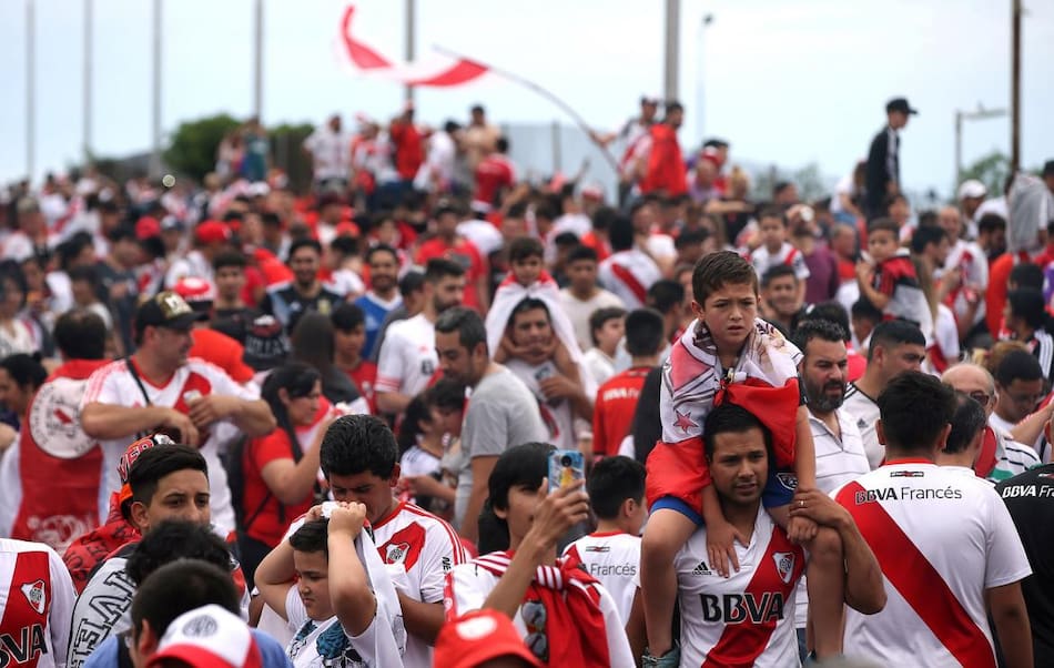 Así se vive la Superfinal de la Copa Libertadores en el Monumental