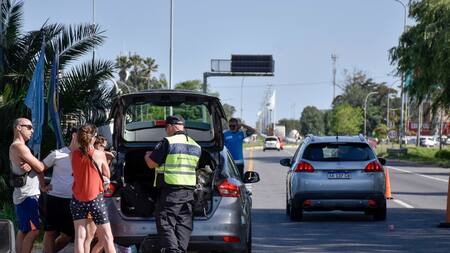 Control vehicular. Foto: NA.