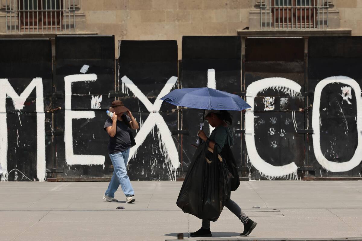 Ola de calor en México. Foto: EFE.