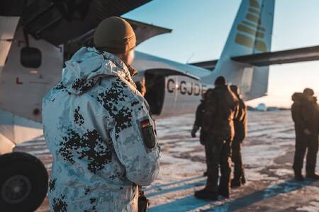 Soldado alemán. Foto: Instagram @deutsches.heer