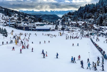 Cerro Catedral de Bariloche. Foto NA.