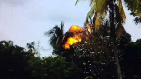 Accidente aéreo - Cuba - La Habana