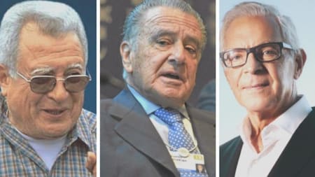 Gregorio Pérez Companc, Eduardo Eurnekian y Eduardo Costantini