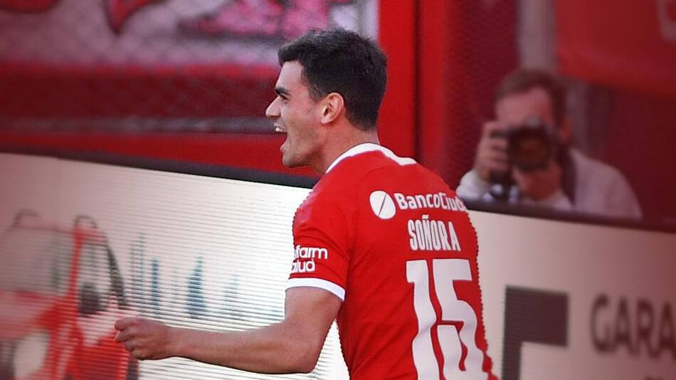Alan Soñora, Independiente, fútbol argentino, Foto NA