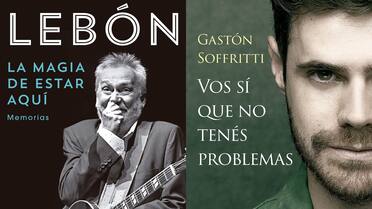 Dos artistas se visten de escritores y comparten sus memorias: Gastón Soffritti y David Lebón publicaron sus libros