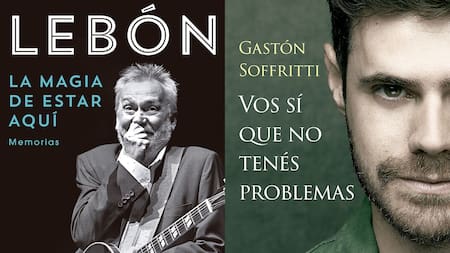 David Lebon y Gastón Soffritti presentaron sus libros