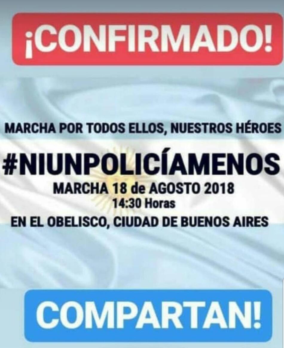 Marcha por seguridad -