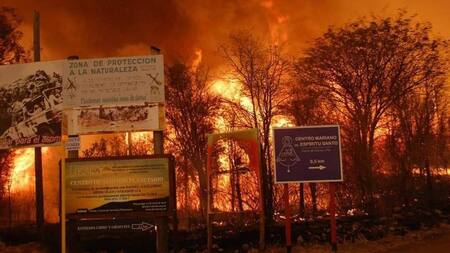 Incendios forestales en Argentina