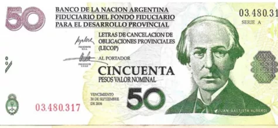 Cuasimoneda. Foto: X