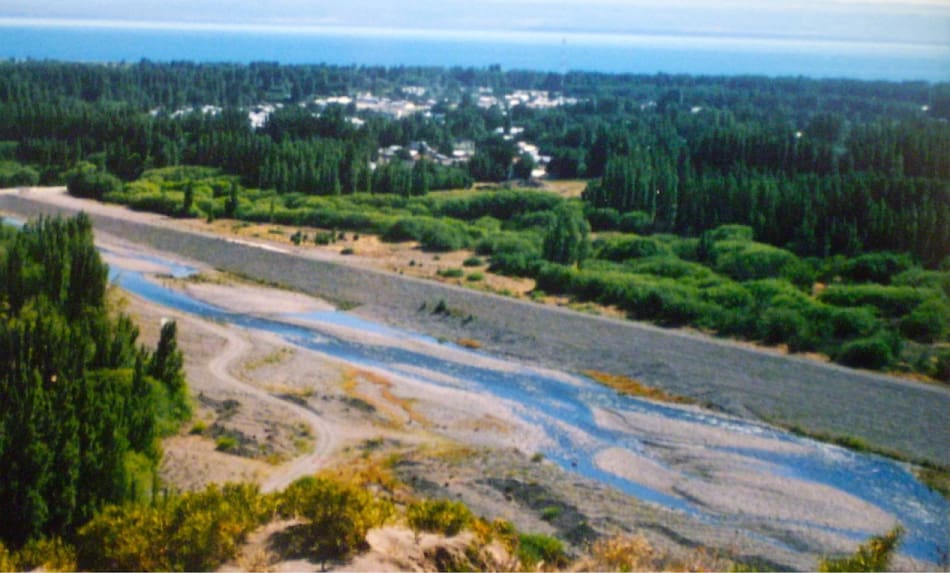Los Antiguos, en Santa Cruz. Foto: NA.